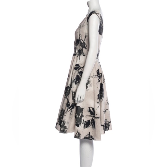 CHRISTIAN SIRIANO Black and White Chic Luxury Siriano Dress, Size M, EUC 🔥 - Picture 3 of 4